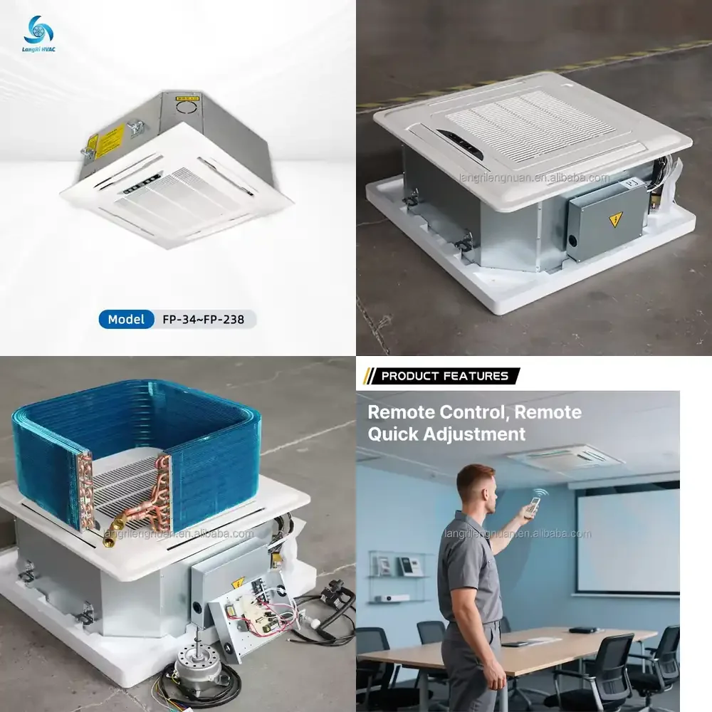 Ceiling Mount Cassette Fan Coil Unit Hvac System Ceiling Four Way Cassette Fan Coil Cooling Water System
Ceiling Mount Cassette Fan Coil Unit Hvac System Ceiling Four Way Cassette Fan Coil Cooling Water System