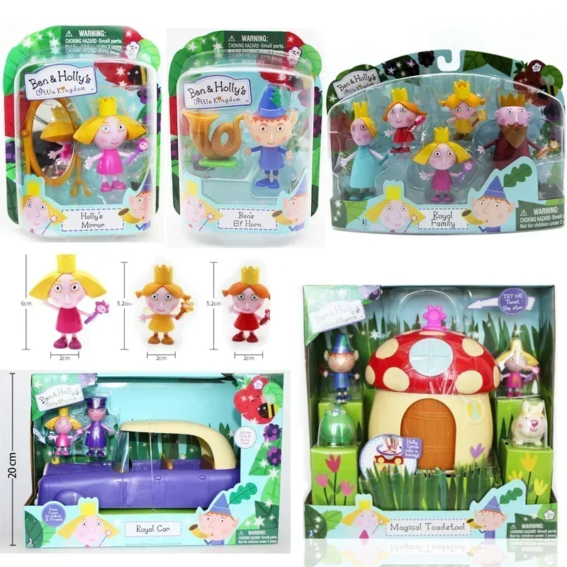 Genuine Cartoon Ben and Holly Dolls Little Kingdom Figurines Royal Family Collect Action Figure House Car Model Kids Toy Gifts
Genuine Cartoon Ben and Holly Dolls Little Kingdom Figurines Royal Family Collect Action Figure House Car Model Kids Toy Gifts