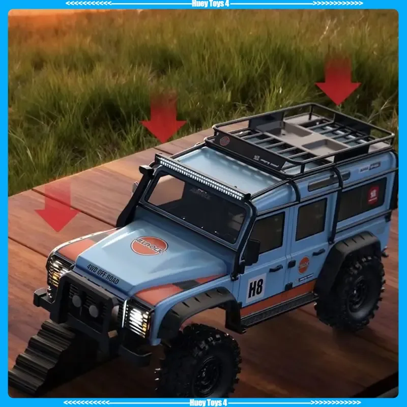 Mjx H8h Westward 1/8 Defender, обратная Foc Sensation, бесщеточный дифференциальный замок, двухскоростной альпинистский автомобиль, игрушка в подарок
Mjx H8h Westward 1/8 Defender, обратная Foc Sensation, бесщеточный дифференциальный замок, двухскоростной альпинистский автомобиль, игрушка в подарок