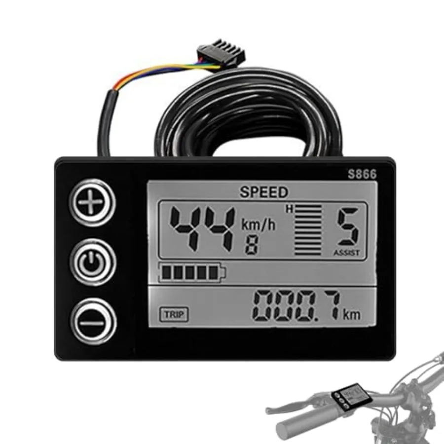 E-Bike S866 Display ScreenElectric Bicycle Parts Compatible with Q20 H20 H26 Pro Electric Bicycle
E-Bike S866 Display ScreenElectric Bicycle Parts Compatible with Q20 H20 H26 Pro Electric Bicycle