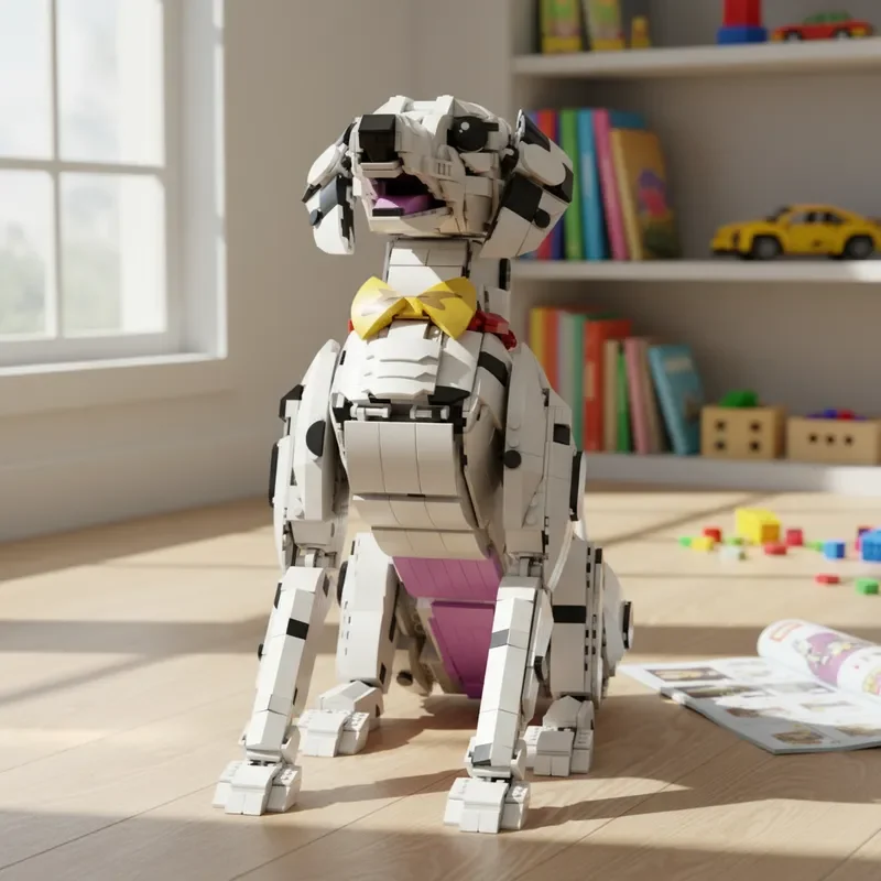  2025 креативная модель животного, набор строительных блоков, далматинская собака 3 в 1, головоломка «сделай сам», сборные кирпичи, креативная игра, подарок для детей
2025 креативная модель животного, набор строительных блоков, далматинская собака 3 в 1, головоломка «сделай сам», сборные кирпичи, креативная игра, подарок для детей 