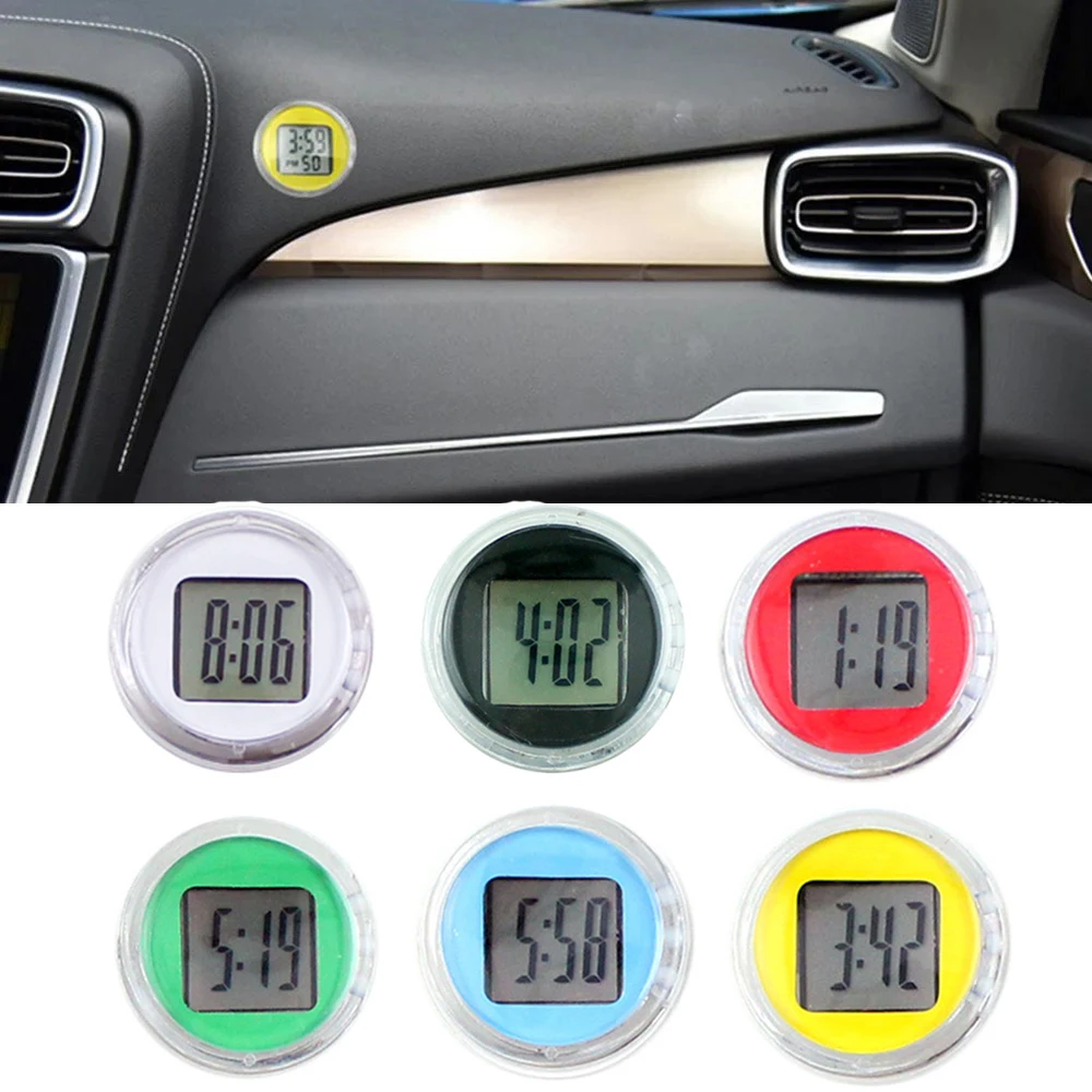 Mini Car Digital Display Clock Waterproof Motorcycle Clocks with Stopwatch Adhesive Electronic Timer Interior Accessories
Mini Car Digital Display Clock Waterproof Motorcycle Clocks with Stopwatch Adhesive Electronic Timer Interior Accessories