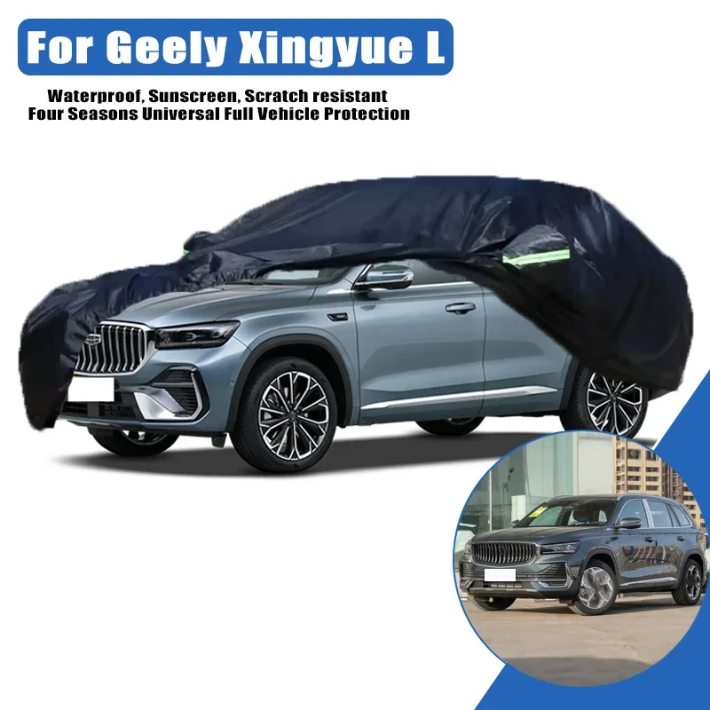 For Geely Xingyue L Outdoor Protection Full Car Cover Snow Cover Sunshade Waterproof Dustproof Exterior Car Accessories
For Geely Xingyue L Outdoor Protection Full Car Cover Snow Cover Sunshade Waterproof Dustproof Exterior Car Accessories
