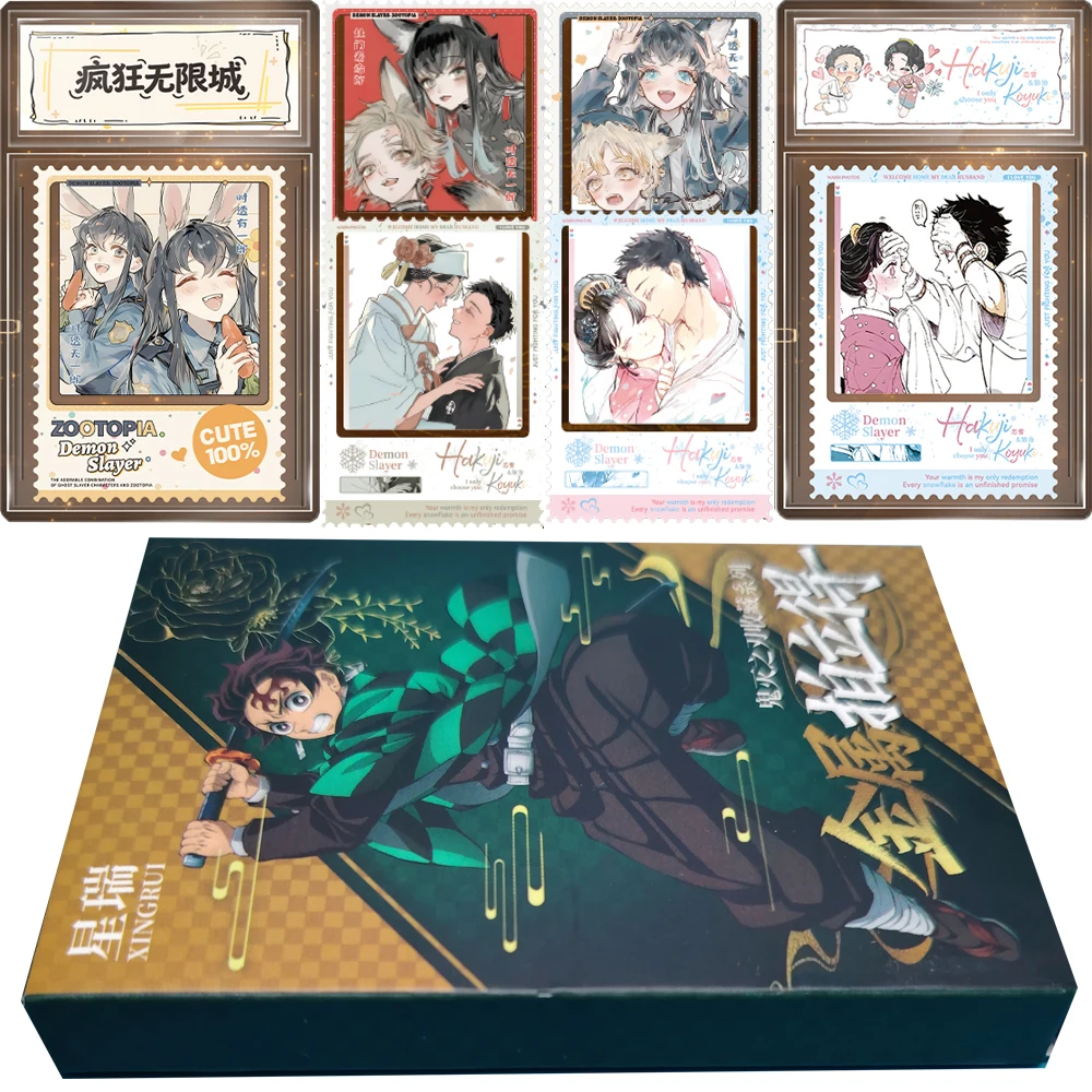 Demon Slayer Collection Cards Classic Handsome Moment Character Close Up Metal Photo Creative Card Brick Children Hobbies Gifts
Demon Slayer Collection Cards Classic Handsome Moment Character Close Up Metal Photo Creative Card Brick Children Hobbies Gifts