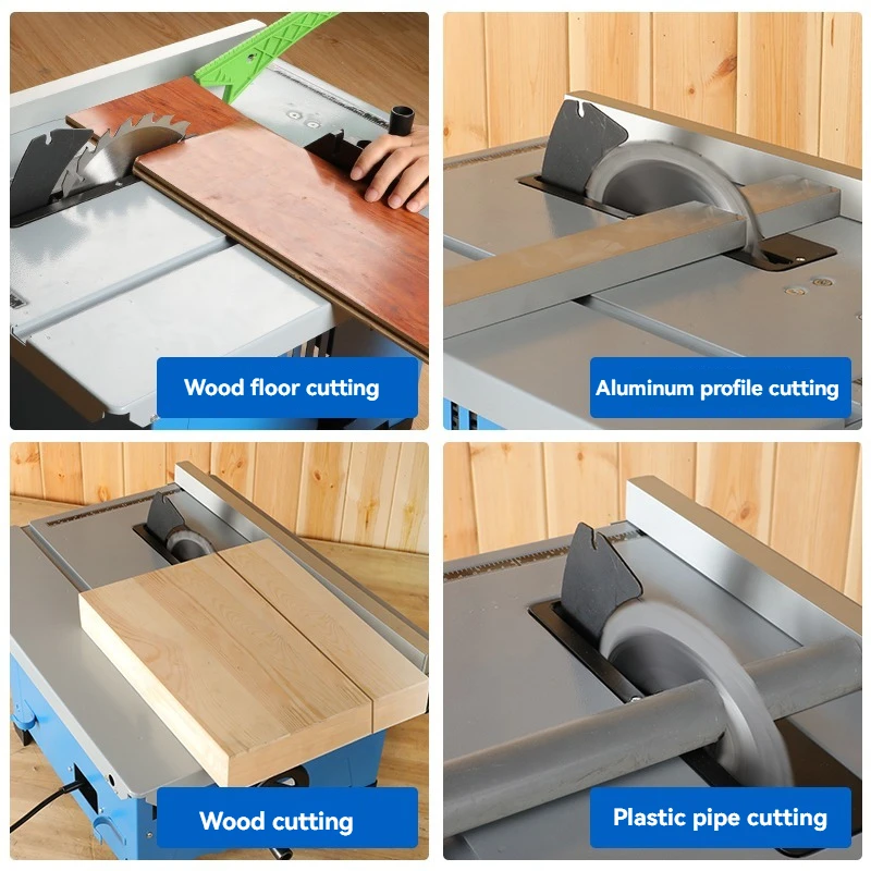 8-Inch Household Woodworking Table Saw Electric Multi-Function Precision Dust-Proof Decoration 45 Degree Cutting Machine 
8-Inch Household Woodworking Table Saw Electric Multi-Function Precision Dust-Proof Decoration 45 Degree Cutting Machine