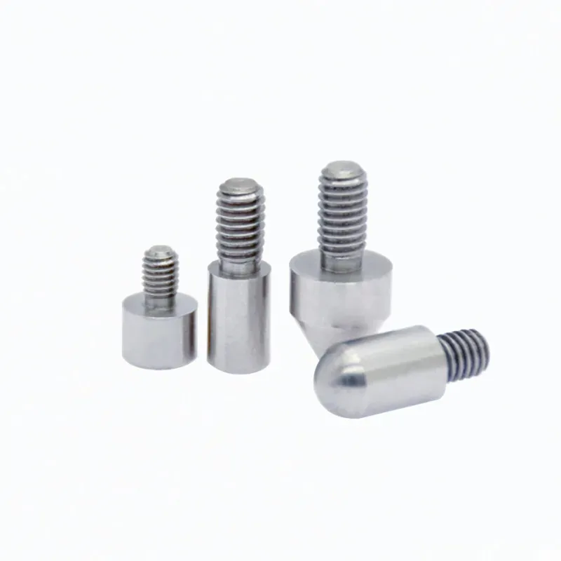 Circular Pointed And Flat Head Pin 304 Stainless Steel External Thread For Positioning
Circular Pointed And Flat Head Pin 304 Stainless Steel External Thread For Positioning