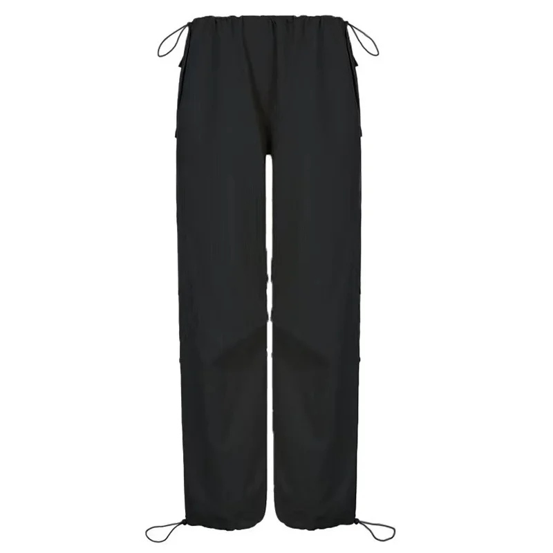 Women's Low Rise Drawstring Straight Leg Work Pants Vintage Button Solid Color Loose Quick Dry Work Pants
Women's Low Rise Drawstring Straight Leg Work Pants Vintage Button Solid Color Loose Quick Dry Work Pants