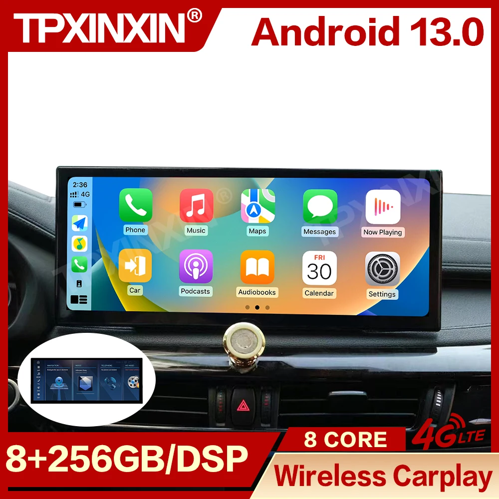 15.8 Inch Qualcomm Android 13 Auto Multimedia Stereo For BMW X5 X6 2013~2018 GPS Navigation Radio Audio AI Voice IPS Head Unit
15.8 Inch Qualcomm Android 13 Auto Multimedia Stereo For BMW X5 X6 2013~2018 GPS Navigation Radio Audio AI Voice IPS Head Unit