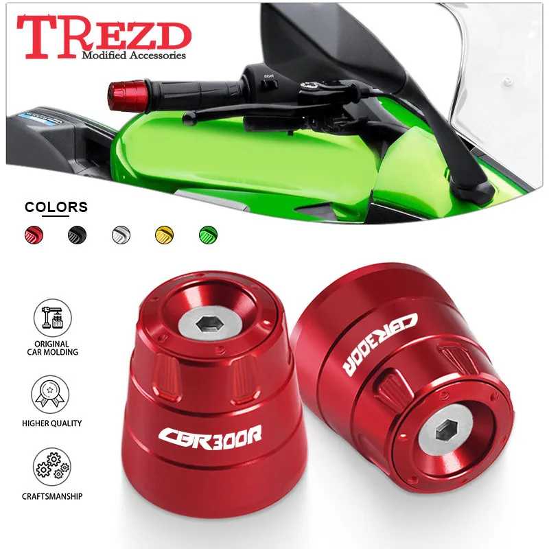 Counterweight Handlebar Grip For CBR300R CBR400R CBR500R Motorcycle Universal Handle Bar Slider End Cap Plug cbr300r 400r 500r
Counterweight Handlebar Grip For CBR300R CBR400R CBR500R Motorcycle Universal Handle Bar Slider End Cap Plug cbr300r 400r 500r