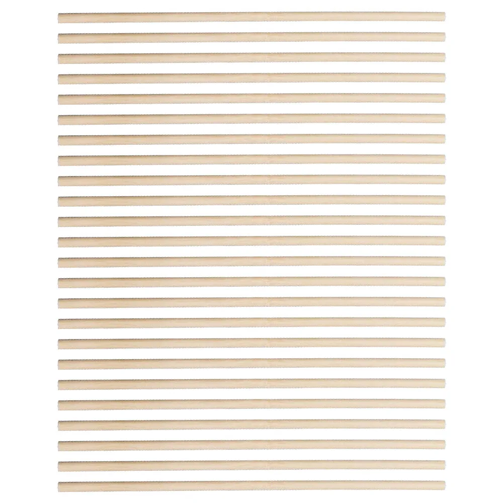200Pcs Natural Wood Dowels Kids DIY Craft Sticks Unfinished Wooden Rods for Painting Drawing Mask Handles Ribbon Sticks
200Pcs Natural Wood Dowels Kids DIY Craft Sticks Unfinished Wooden Rods for Painting Drawing Mask Handles Ribbon Sticks