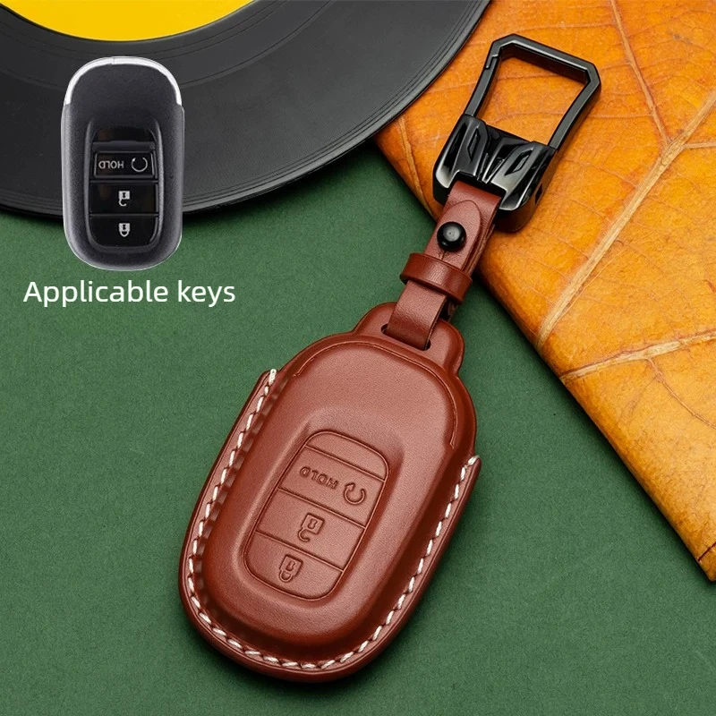 Key Case Leather Premium Car Key Holder Key Cover For Honda CR-V 2023-2026 Car Interior Modification Accessories Supplies Tools
Key Case Leather Premium Car Key Holder Key Cover For Honda CR-V 2023-2026 Car Interior Modification Accessories Supplies Tools