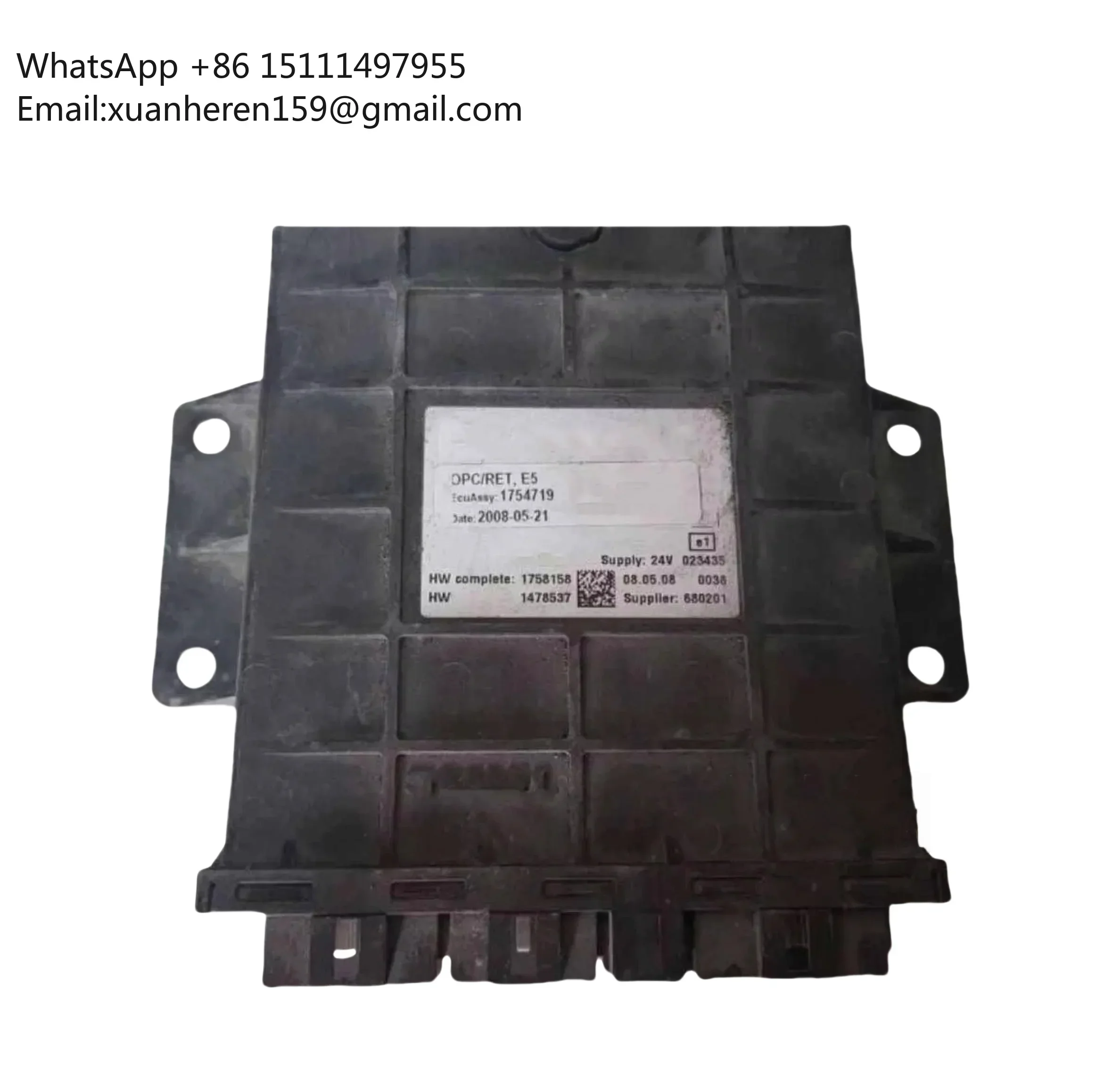 1754719 Gearbox Control Unit OPC4 for SCANIA Bus HW CMPL.1758158 HW 1478537 2148226 1918471 680201 A2C32308000 ECU ECM
1754719 Gearbox Control Unit OPC4 for SCANIA Bus HW CMPL.1758158 HW 1478537 2148226 1918471 680201 A2C32308000 ECU ECM