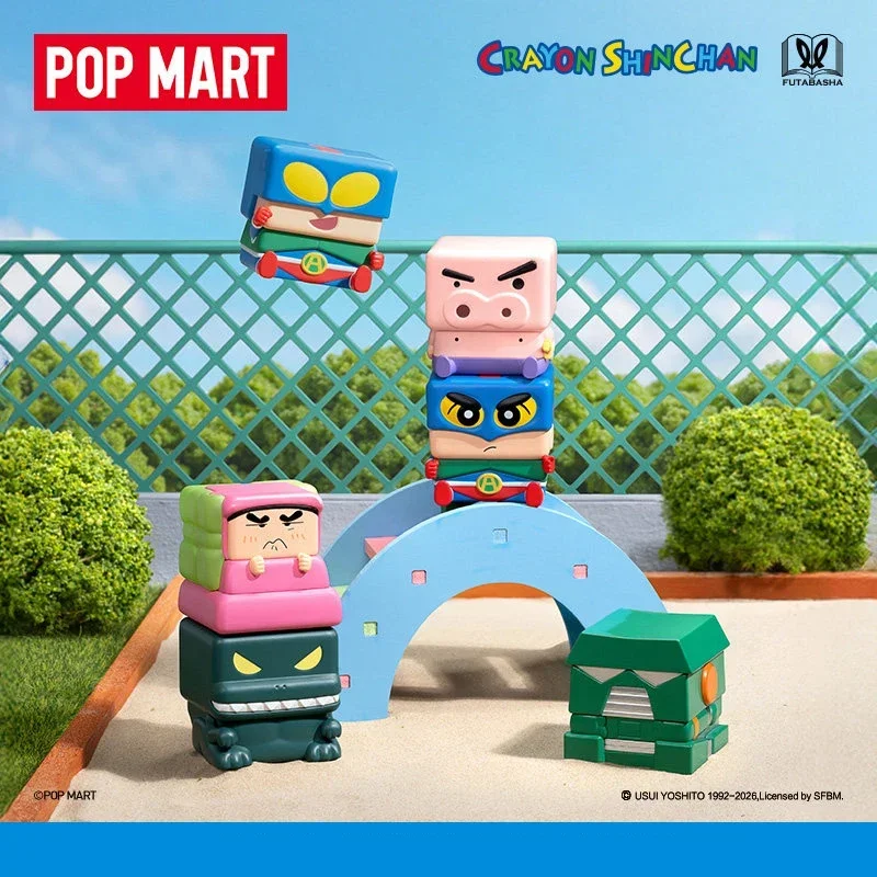 POPMART Crayon Shinchan POP CUBE-3 Series Blind Box Toys Mystery Box Guess Bag Doll Desktop Ornaments Collection Anime Figure
POPMART Crayon Shinchan POP CUBE-3 Series Blind Box Toys Mystery Box Guess Bag Doll Desktop Ornaments Collection Anime Figure