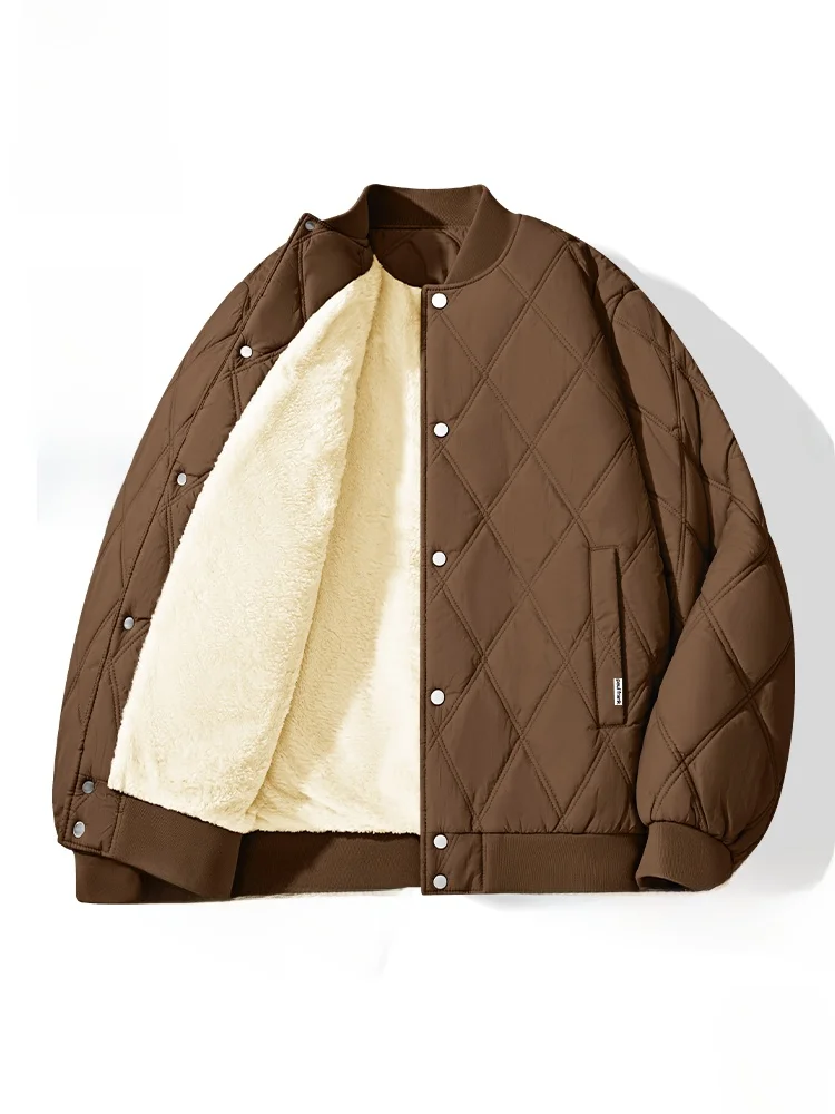 Thiened Baseball Collar Fce Lined Men's Cotton Jaet Winter Warm Outerwear Anti-cold Monkey Design Cleanfit
Thiened Baseball Collar Fce Lined Men's Cotton Jaet Winter Warm Outerwear Anti-cold Monkey Design Cleanfit