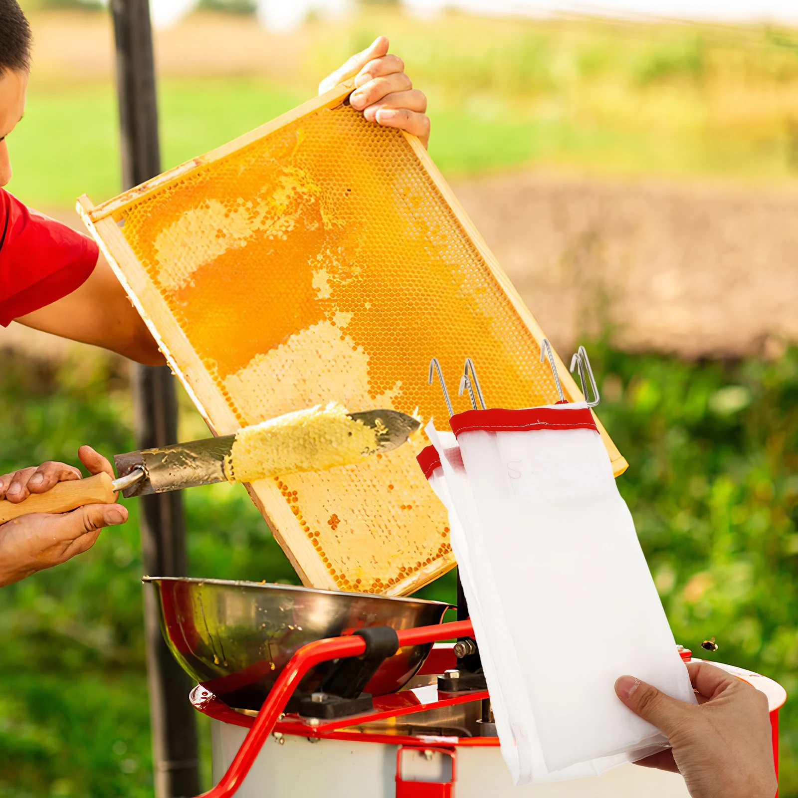 HighDensity Honey Filter Bag Practical Sturdy Straining Bags For Efficient Liquid Filtration In Beekeeping
HighDensity Honey Filter Bag Practical Sturdy Straining Bags For Efficient Liquid Filtration In Beekeeping