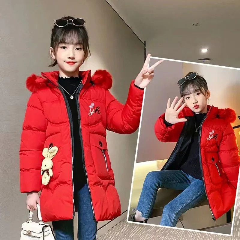 Kids Hooded Winter Fur Collar Coat 25 Sbbb8b8b6059248a49580414595927ee5n