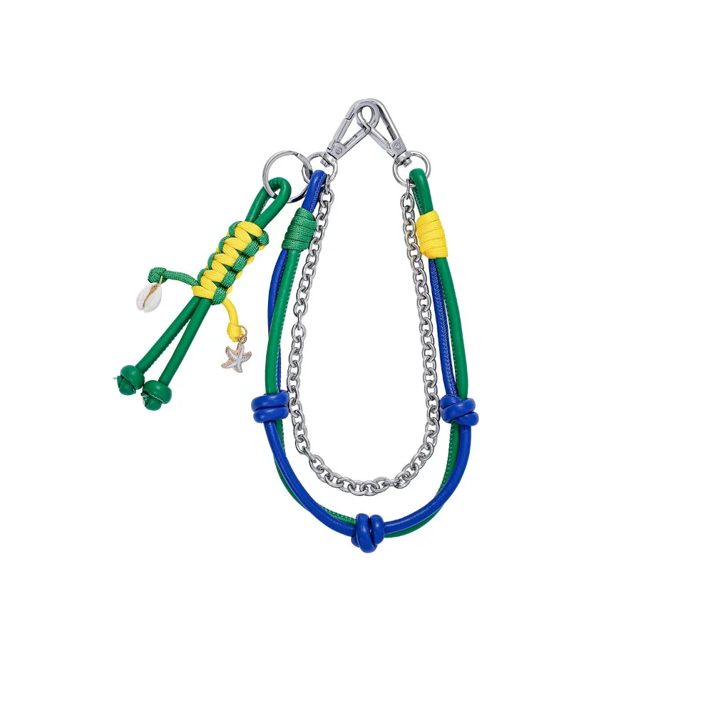 Trendy DIY Necklace Retro Rope Woven Pendant Sun Pendant Key Chain Mobile Phone Pendant Fashion Cartoon Bag Chain Charms Men
Trendy DIY Necklace Retro Rope Woven Pendant Sun Pendant Key Chain Mobile Phone Pendant Fashion Cartoon Bag Chain Charms Men