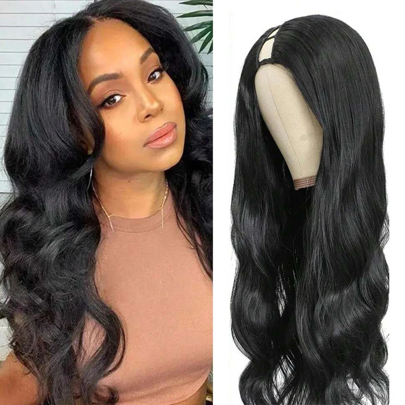 African V- for Women Long Curly Hair V Part Wigs Synthetic Fiber Wig
African V- for Women Long Curly Hair V Part Wigs Synthetic Fiber Wig