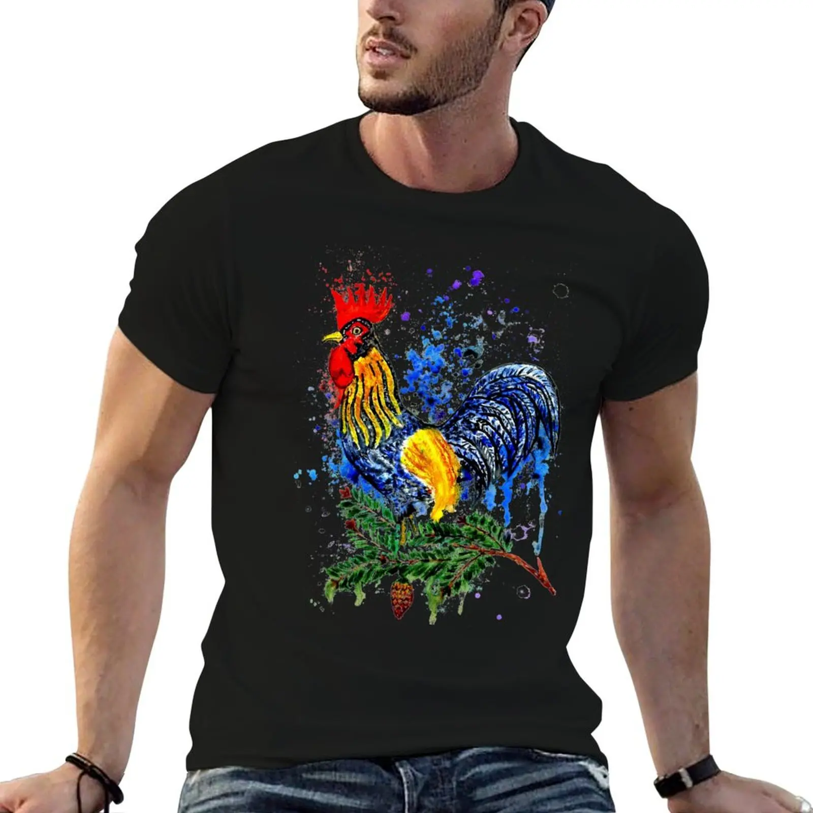 Fancy Rooster Art 5 T-Shirt essential t shirt man t shirt designer black cotton t-shirt plain for man package T-shirt
Fancy Rooster Art 5 T-Shirt essential t shirt man t shirt designer black cotton t-shirt plain for man package T-shirt
