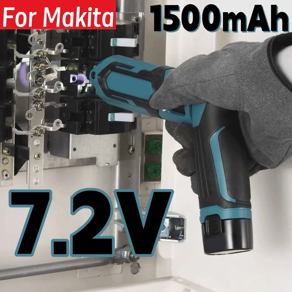 Applicable for Makita MAK7.2V 1.5Ah Universal New Rechargeable Lithium Battery Model BL7010 BL7015 DF010 TD021DSE Large Capacity
Applicable for Makita MAK7.2V 1.5Ah Universal New Rechargeable Lithium Battery Model BL7010 BL7015 DF010 TD021DSE Large Capacity