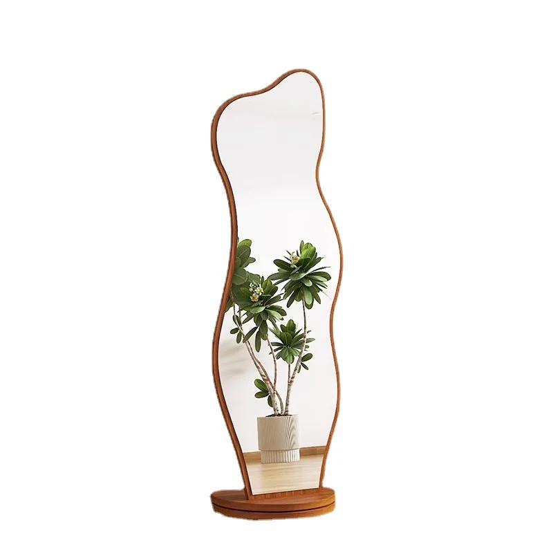 Rotatable full-body mirror Household full-length mirror Multifunctional floor mirror Special-shaped fitting Hanging
Rotatable full-body mirror Household full-length mirror Multifunctional floor mirror Special-shaped fitting Hanging