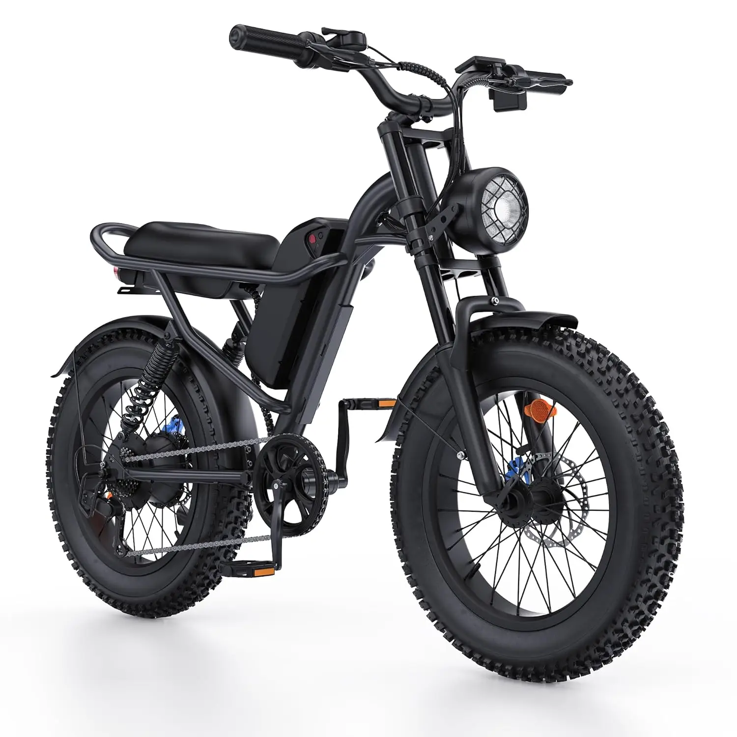 1500W Peak Power Electric Bike for Adults, 28 MPH Electric Mountain Motorcycle Bike, 48V 20.8AH Battery, Off-Road Dual, Custom
1500W Peak Power Electric Bike for Adults, 28 MPH Electric Mountain Motorcycle Bike, 48V 20.8AH Battery, Off-Road Dual, Custom