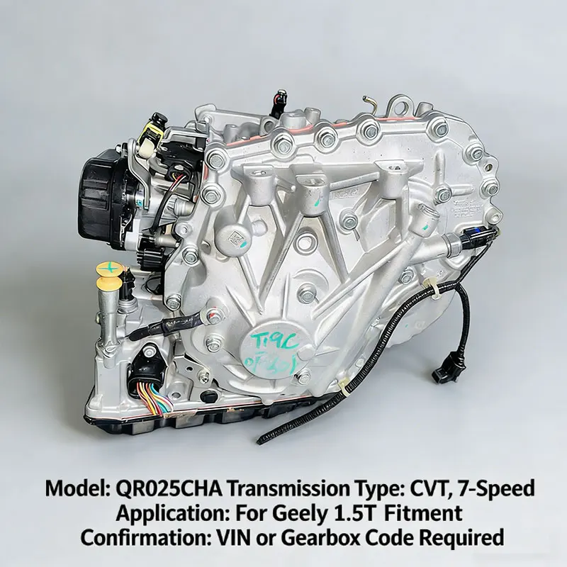 CSD QR025CHA 7-Speed CVT Transmission for Chery Tiggo 2/4/7 Pro Geely Emgrand Binray Jetour X70 Plus (Used) good
CSD QR025CHA 7-Speed CVT Transmission for Chery Tiggo 2/4/7 Pro Geely Emgrand Binray Jetour X70 Plus (Used) good