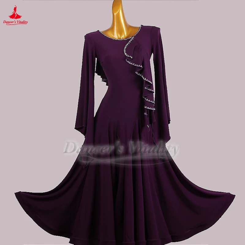Women Social Dance Professional Competition Dresses Adult Waltz Foxtrot Quickstep Practice and Performance Clothing Customize
Women Social Dance Professional Competition Dresses Adult Waltz Foxtrot Quickstep Practice and Performance Clothing Customize