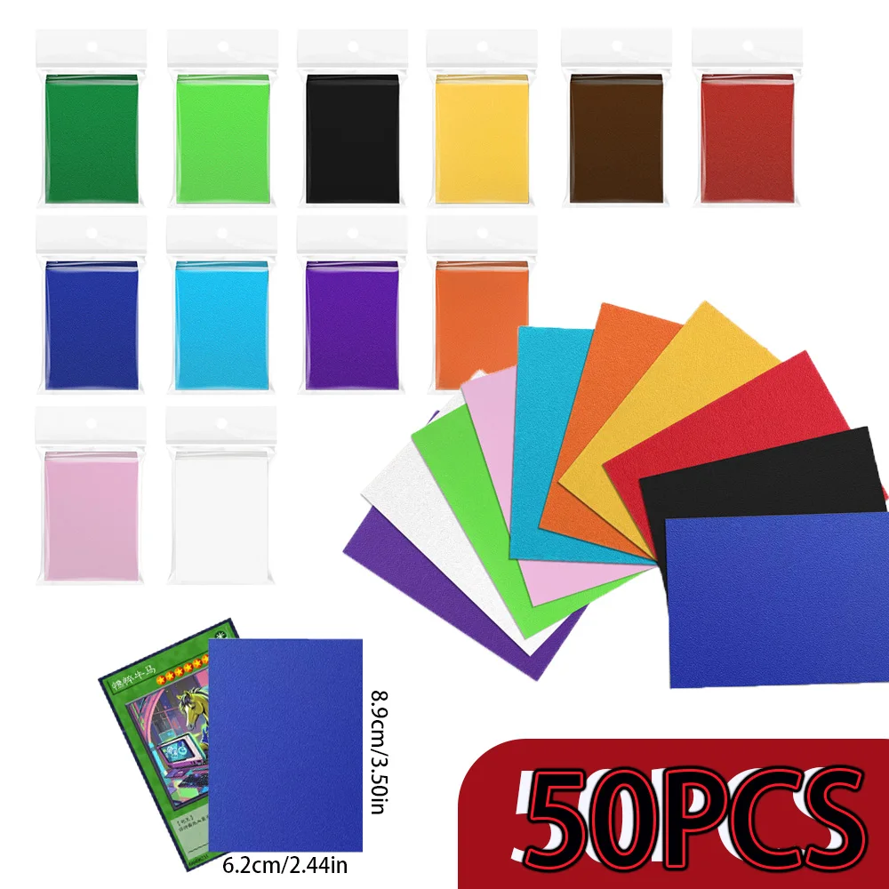 50PCS 62x89mm Card Sleeves Japanese Size Card Sleeves 12 Colors Available Trading Card Sleeves Design Compatible With YGO Cards
50PCS 62x89mm Card Sleeves Japanese Size Card Sleeves 12 Colors Available Trading Card Sleeves Design Compatible With YGO Cards