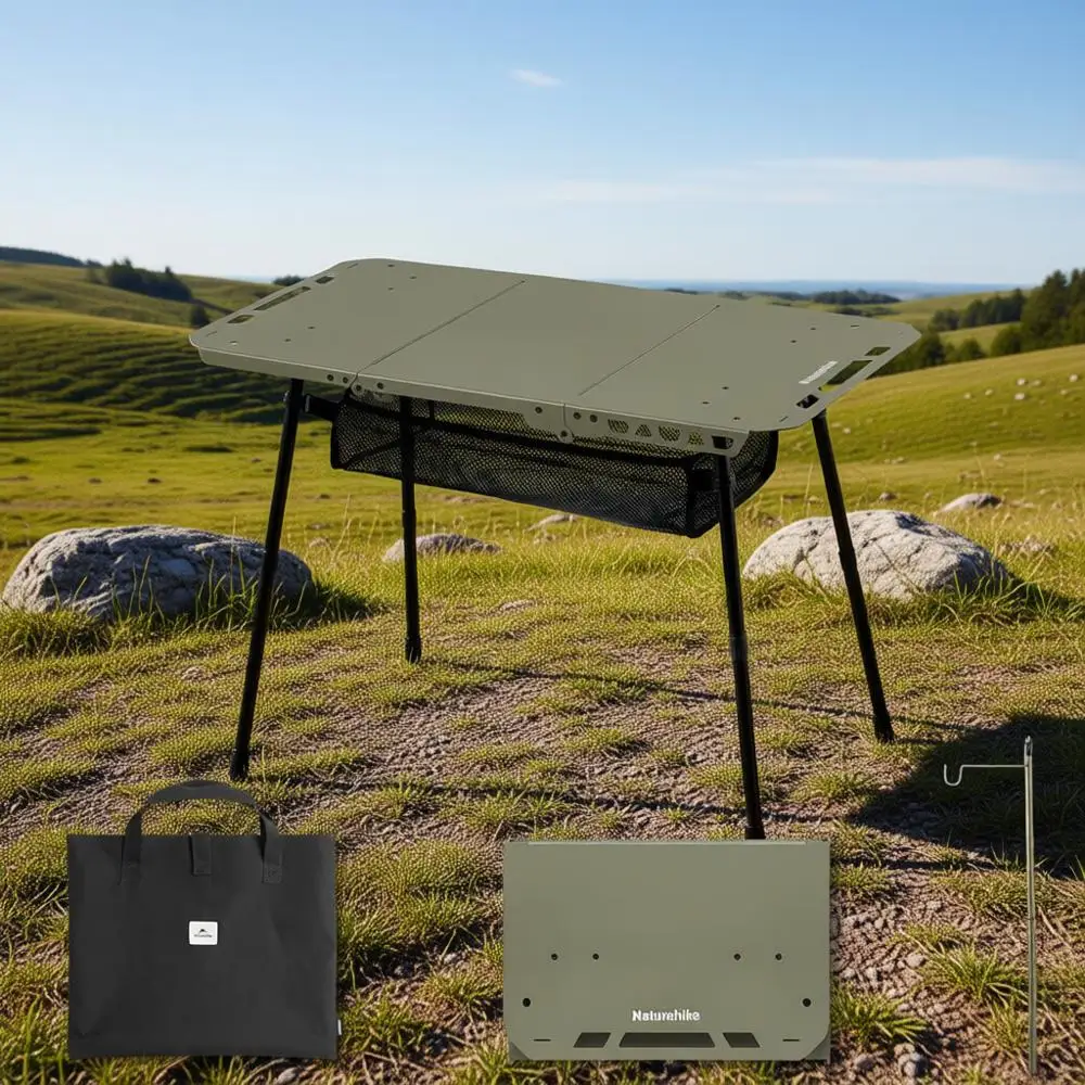 Portable Adjustable Height Collapsible Table for Camping, Travel, Hiking, Picnics, BBQs, and Beach Trips
Portable Adjustable Height Collapsible Table for Camping, Travel, Hiking, Picnics, BBQs, and Beach Trips