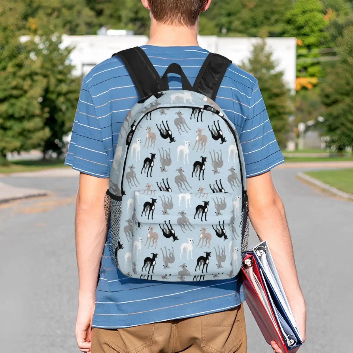 Italian Greyhound Themed Backpack Student BookBag Children School Bag Laptop Shoulder Bags for Boys Girls
Italian Greyhound Themed Backpack Student BookBag Children School Bag Laptop Shoulder Bags for Boys Girls