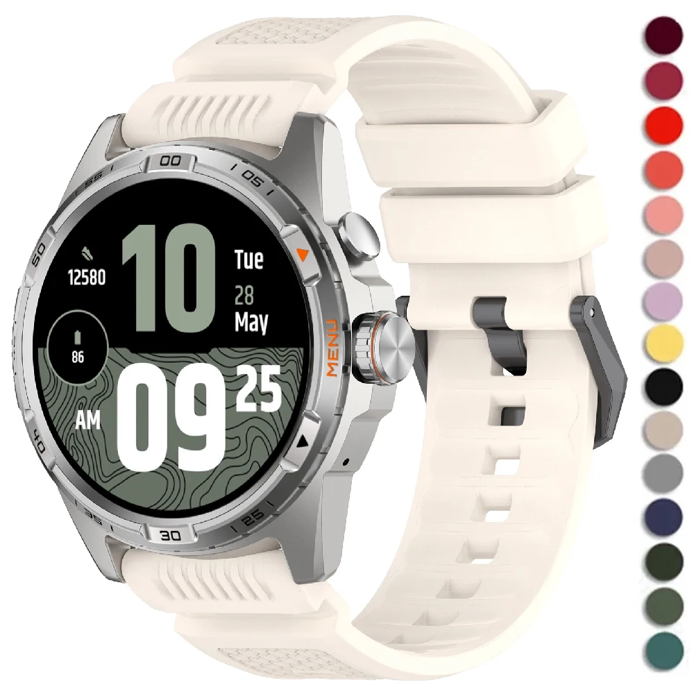 24mm Silicone Watch Band For Ticwatch Pro 5 Enduro Strap Correa Wristband for Garmin Venu X1 suunto 7 9 D5 spartan Bracelet
24mm Silicone Watch Band For Ticwatch Pro 5 Enduro Strap Correa Wristband for Garmin Venu X1 suunto 7 9 D5 spartan Bracelet