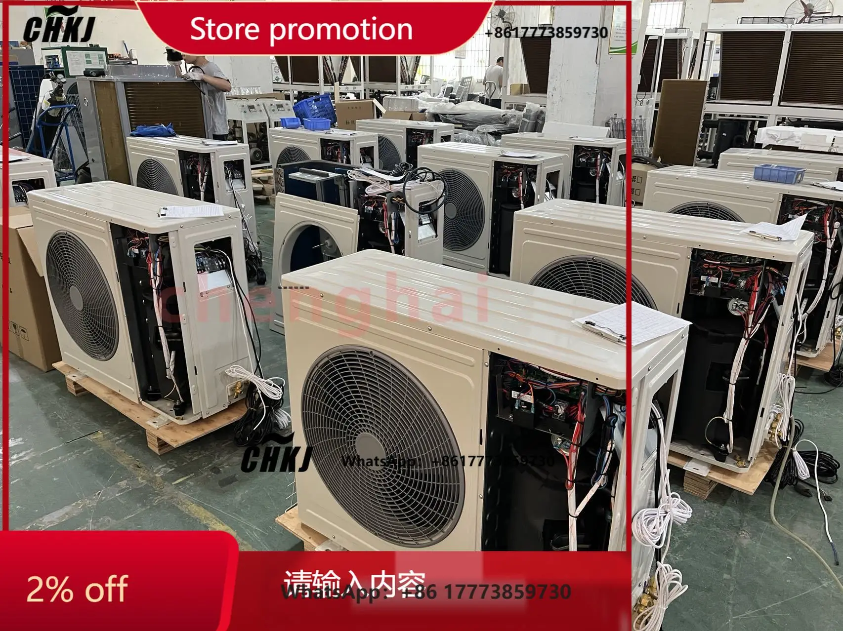 CHKJ for 12KW split air to water heat pump air source heat pump Wifi
CHKJ for 12KW split air to water heat pump air source heat pump Wifi