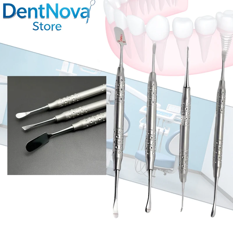 4pcs Dental Implant Elevator Double Ends Retracting Reflecting Splitter Periosteal Sinus Lift Tool Oral Surgery
4pcs Dental Implant Elevator Double Ends Retracting Reflecting Splitter Periosteal Sinus Lift Tool Oral Surgery