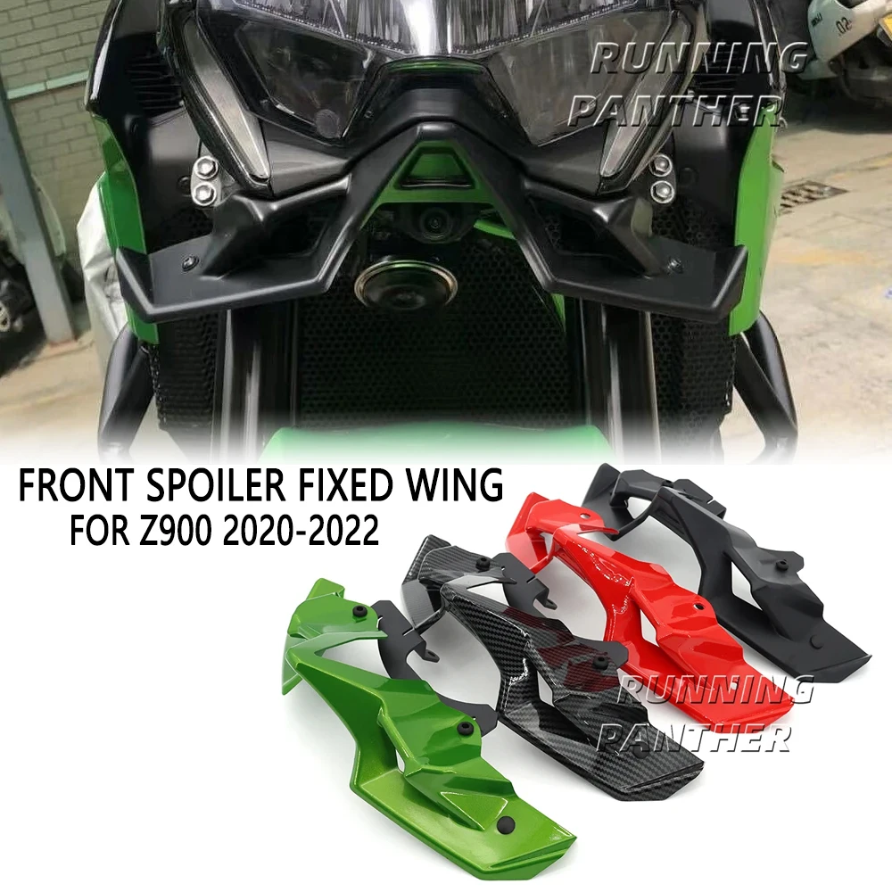 New Z900 Motorcycle Accessories Naked Front Spoiler Winglet Aerodynamic Wing Kit Spoiler For Kawasaki z900 2020 2021 2022
New Z900 Motorcycle Accessories Naked Front Spoiler Winglet Aerodynamic Wing Kit Spoiler For Kawasaki z900 2020 2021 2022