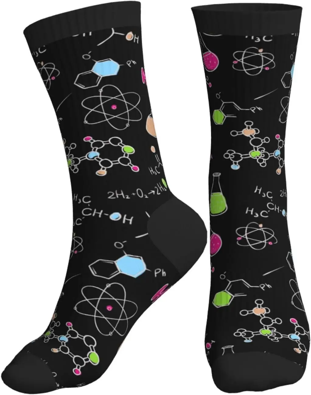 Science Socks Novelty Crew Socks Funny Crazy Science Gifts For Men & Women
Science Socks Novelty Crew Socks Funny Crazy Science Gifts For Men & Women