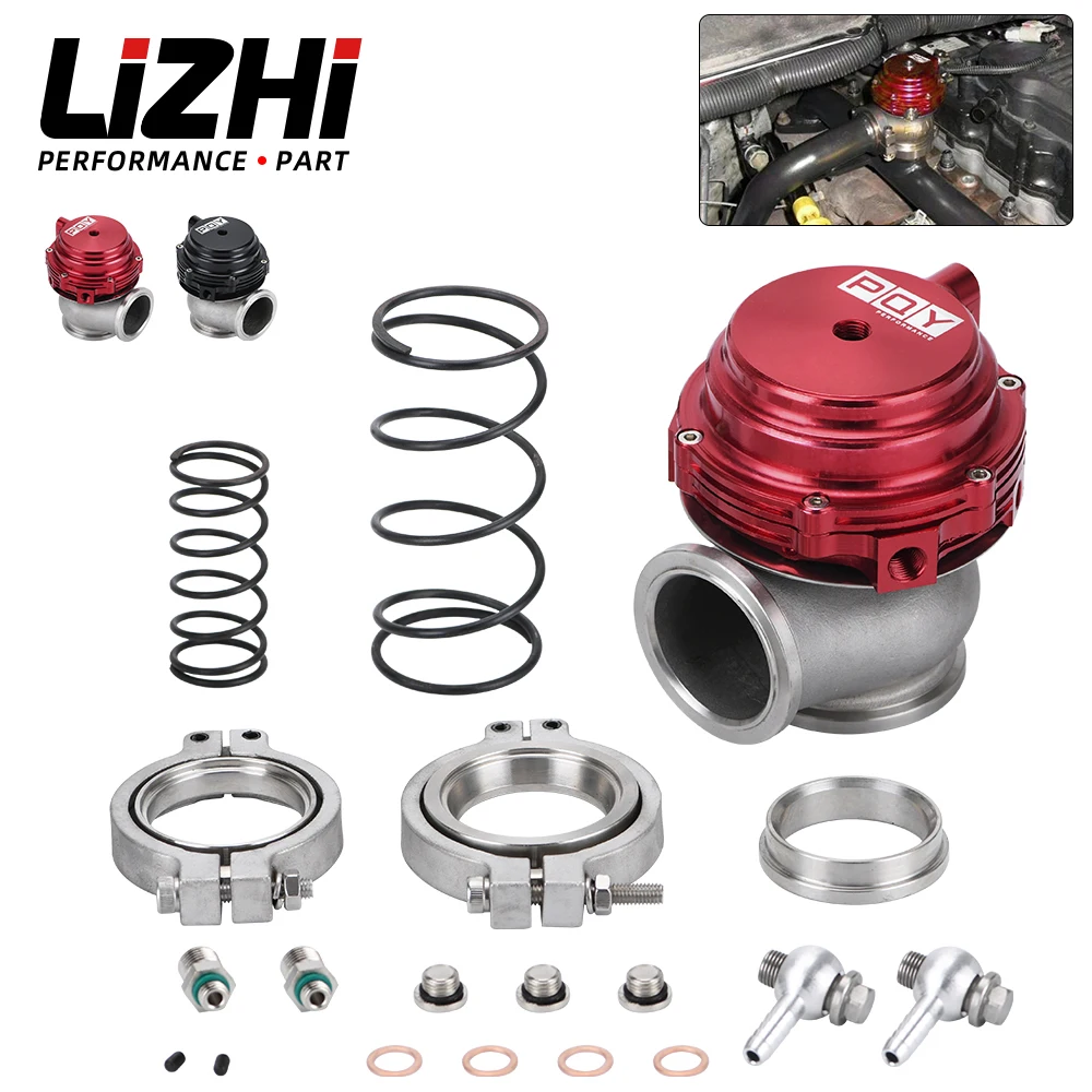 Water cooler 44mm Wastegate external turbo red/blue/black With Flange/Hardware MV-R Water-cooled w/ logo LZR5834
Water cooler 44mm Wastegate external turbo red/blue/black With Flange/Hardware MV-R Water-cooled w/ logo LZR5834