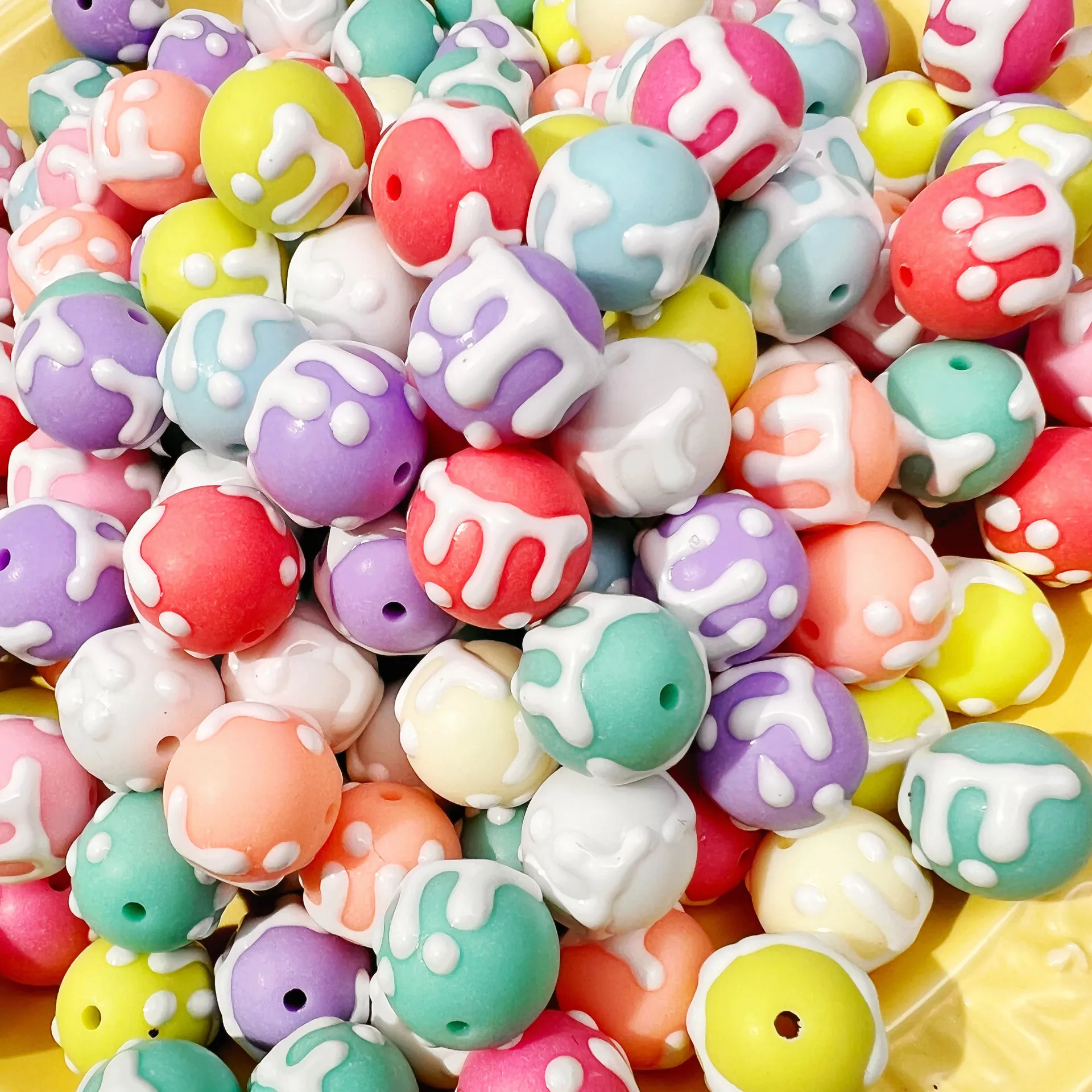 10Pcs 16mmDIY Accessories Jewelry Worker Beaded Straight Hole Mobile Phone Chain Resin Clothing Accessories Beads DIY Handmade
10Pcs 16mmDIY Accessories Jewelry Worker Beaded Straight Hole Mobile Phone Chain Resin Clothing Accessories Beads DIY Handmade