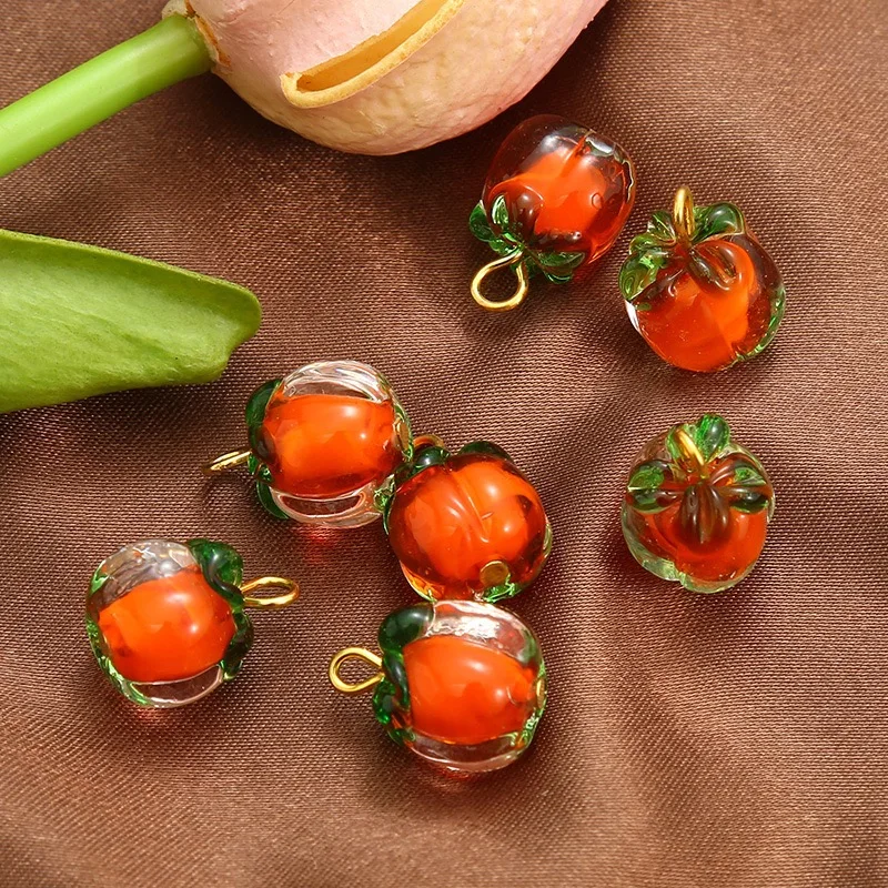 Guofeng persimmon leaf has become a glass persimmon phone pendant, a retro persimmon pendant, and a wishful pendant accessory
Guofeng persimmon leaf has become a glass persimmon phone pendant, a retro persimmon pendant, and a wishful pendant accessory