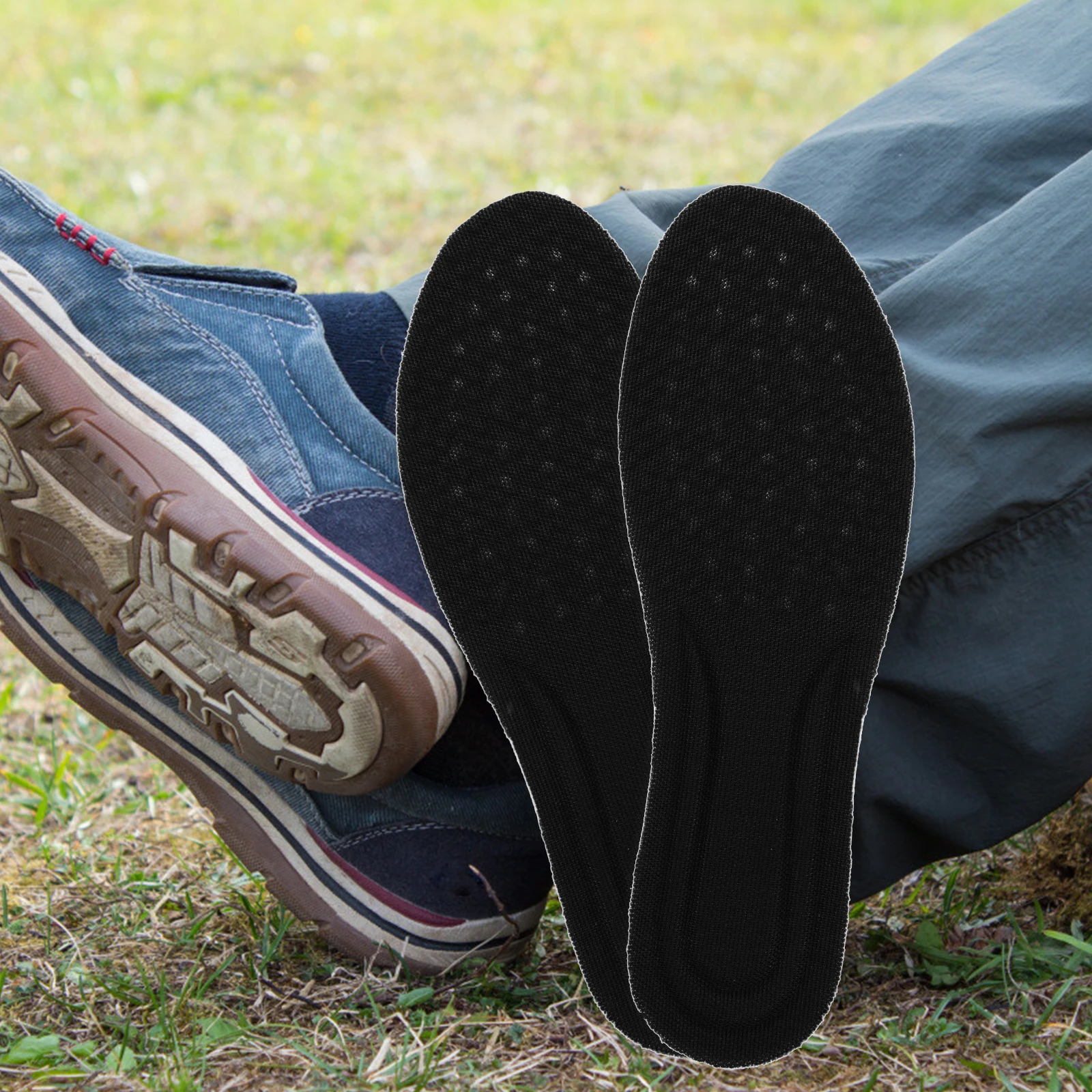 Thickened Soft PU Running Insoles Comfortable Shock Absorption Sports Foot Care Anti-slip Odor Protection for Men
Thickened Soft PU Running Insoles Comfortable Shock Absorption Sports Foot Care Anti-slip Odor Protection for Men