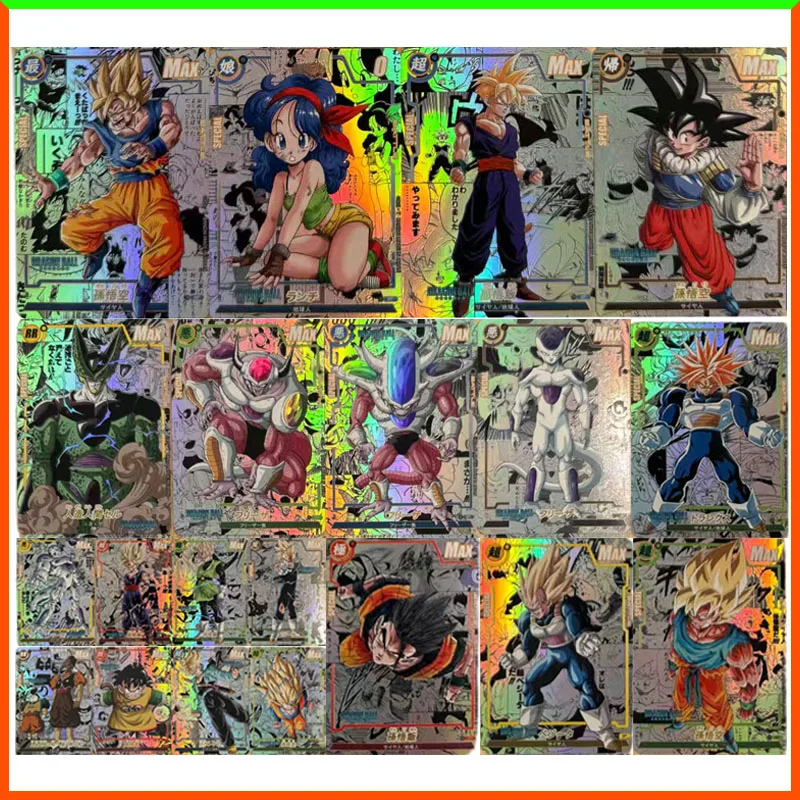 Аниме Dragon Ball DIY ACG Chichi Frieza Cell Vegeta Dr Gero Son Gohan Broly Bulma Коллекционные карты Игрушки для мальчиков Подарок на день рождения 
Аниме Dragon Ball DIY ACG Chichi Frieza Cell Vegeta Dr Gero Son Gohan Broly Bulma Коллекционные карты Игрушки для мальчиков Подарок на день рождения