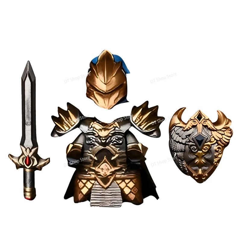 S124 MOC Cloak Helmet Armor Action Figure Middle Medieval Knight Models Accessories Weapons Compatible Educational Toys Gifts
S124 MOC Cloak Helmet Armor Action Figure Middle Medieval Knight Models Accessories Weapons Compatible Educational Toys Gifts