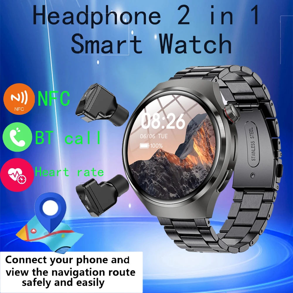 Новинка 2023 года, NFC, умные часы, Bluetooth-наушники, частота 2 в 1, Bluetooth-вызов, сердце, GPS, отслеживание движения, мужские и женские умные часы
Новинка 2023 года, NFC, умные часы, Bluetooth-наушники, частота 2 в 1, Bluetooth-вызов, сердце, GPS, отслеживание движения, мужские и женские умные часы
