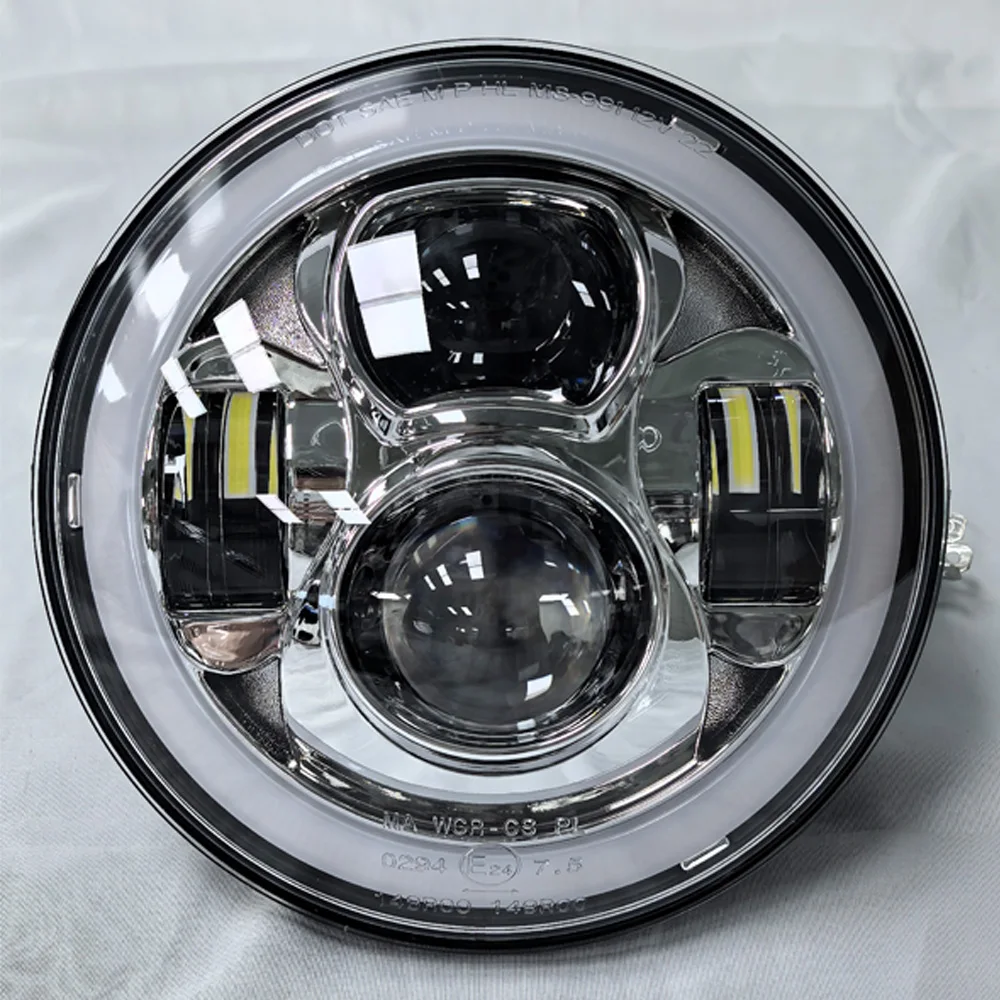 For Harley Softail Slim Deluxe Fat Boy Heritage S FLST 1994-2017 LED 7 Inch Headlamp W/ DRL Motorcycle Light Assembly DOT/E24
For Harley Softail Slim Deluxe Fat Boy Heritage S FLST 1994-2017 LED 7 Inch Headlamp W/ DRL Motorcycle Light Assembly DOT/E24