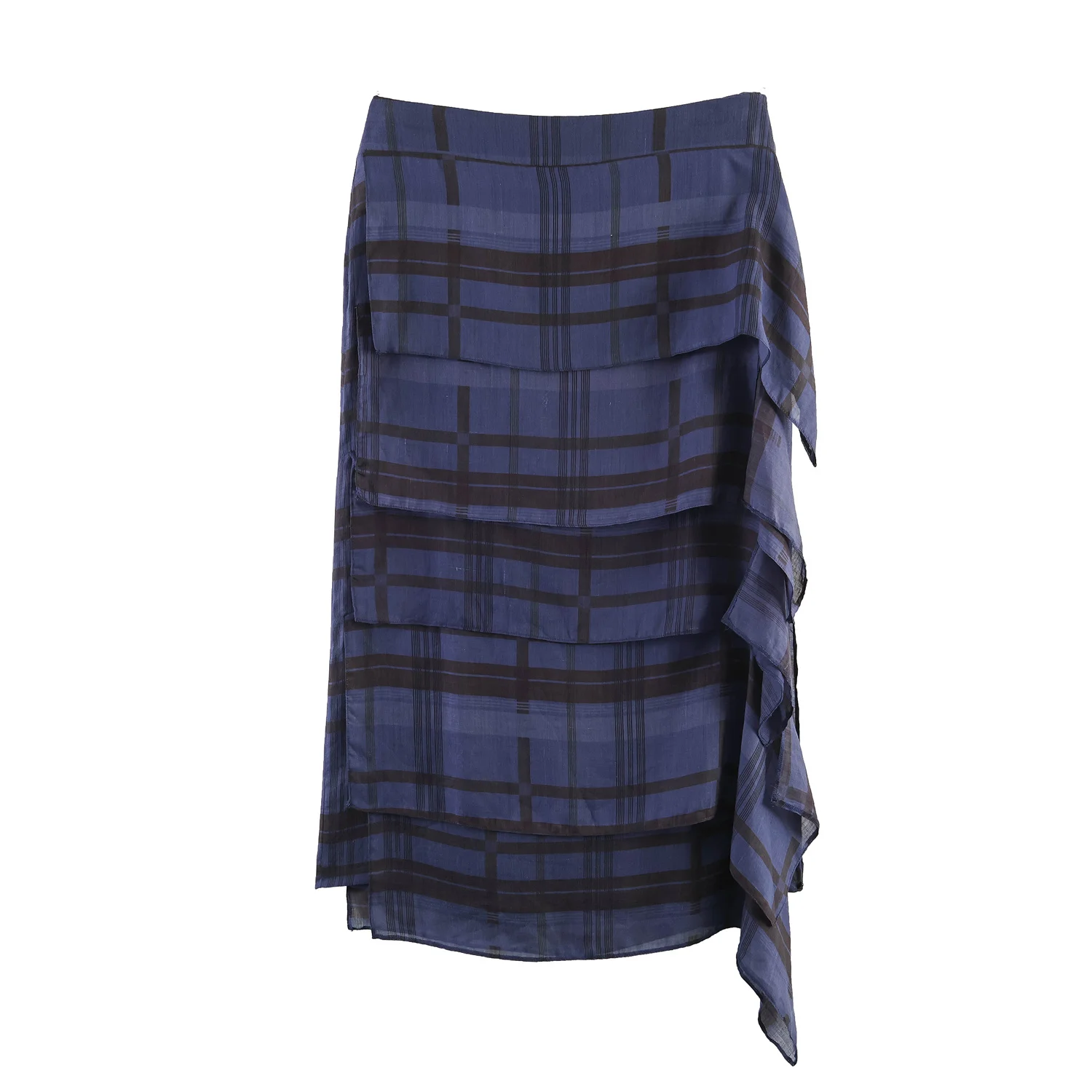 WOMAN 2026 Summer New Fashion High-waist Check Midi Skirt Vintage Slim Fit Side Zipper All-match Casual Female Skirts Mujer
WOMAN 2026 Summer New Fashion High-waist Check Midi Skirt Vintage Slim Fit Side Zipper All-match Casual Female Skirts Mujer