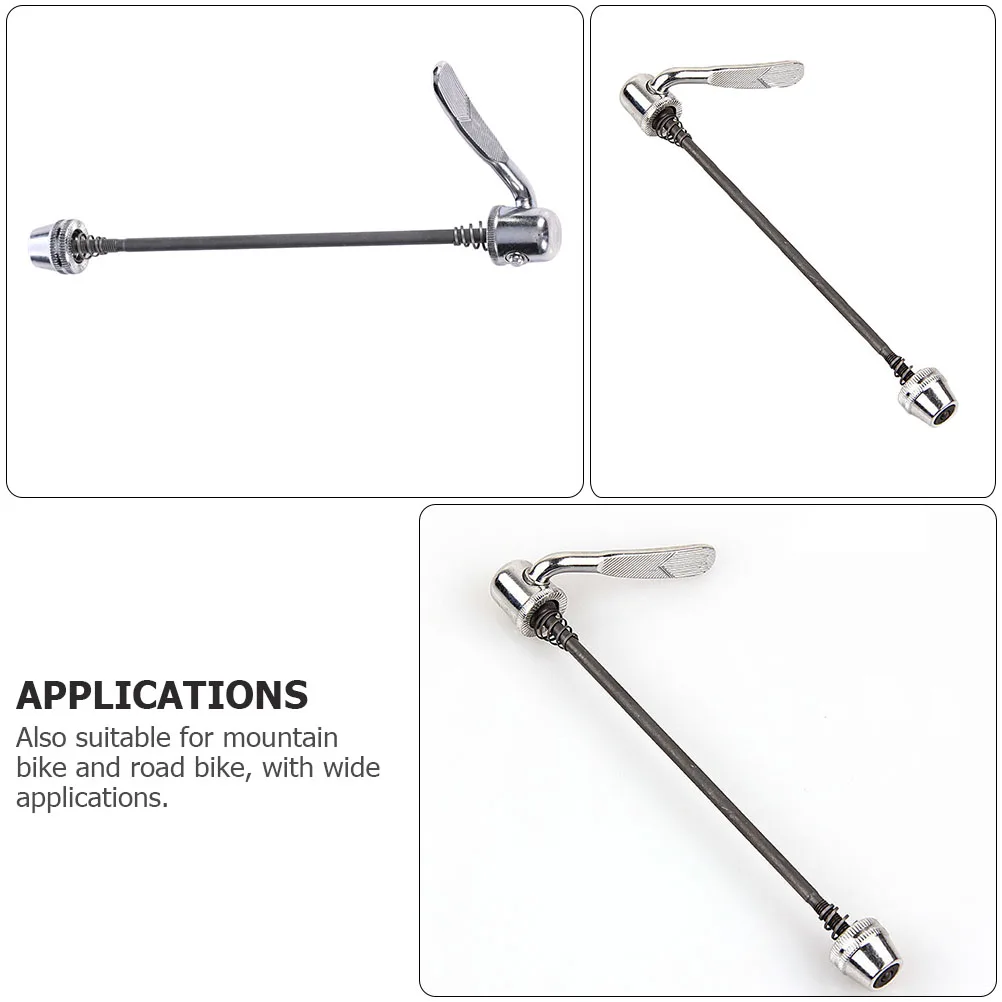 Steel Quick Release Rod for Bike Rear Wheel Skewer Durable Replacement Cycling Accessory Easy Install Labor-Saving Silver Road
Steel Quick Release Rod for Bike Rear Wheel Skewer Durable Replacement Cycling Accessory Easy Install Labor-Saving Silver Road