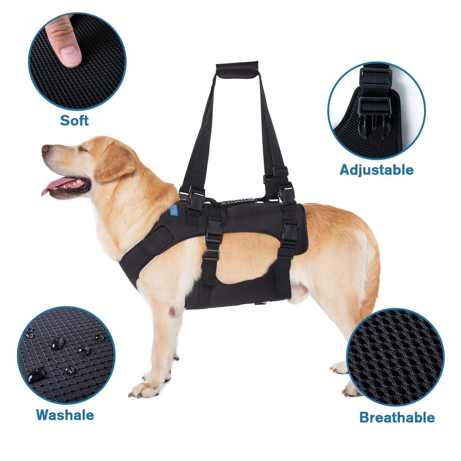 Pet Dog Harness Leash Set Adjustable Nylon Puppy Vest Reflective Breathable Dog Chest Strap Outdoor Walking Training
Pet Dog Harness Leash Set Adjustable Nylon Puppy Vest Reflective Breathable Dog Chest Strap Outdoor Walking Training
