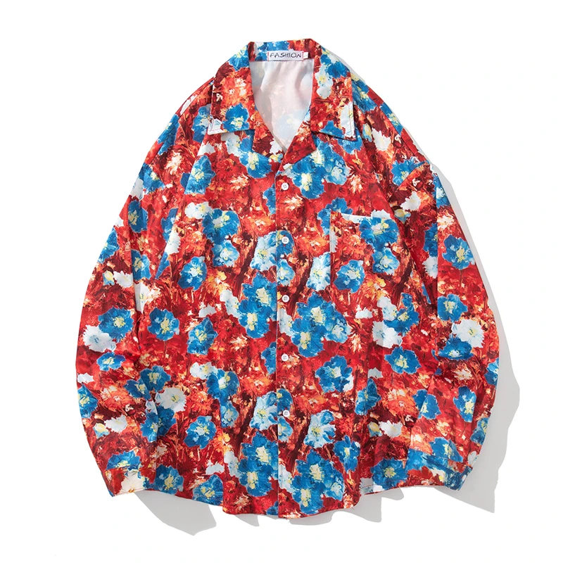 Y2K Blouses Women Floral Full Printed Man's Hawaii Shirt Couple Clothing 2022 Spring Summer Long Sleeeve Top Harajuku Streetwear
Y2K Blouses Women Floral Full Printed Man's Hawaii Shirt Couple Clothing 2022 Spring Summer Long Sleeeve Top Harajuku Streetwear