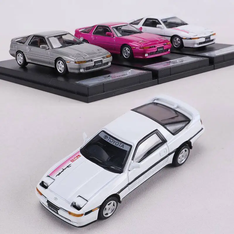 DCT/SHADOW 1/64 1988 Toyota Supra A70, коллекционная модель автомобиля из сплава, литая металлическая игрушка, подарок на Рождество для мальчиков
DCT/SHADOW 1/64 1988 Toyota Supra A70, коллекционная модель автомобиля из сплава, литая металлическая игрушка, подарок на Рождество для мальчиков