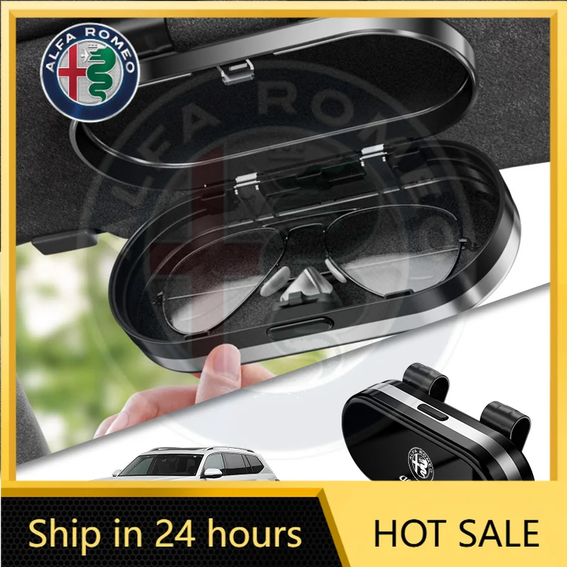 Alfa Romeo Car Mounted Mirror with ABS Securely Installed Glasses Case Compatible with 159 Giulietta Giulia 147 Mito 156 166 GT
Alfa Romeo Car Mounted Mirror with ABS Securely Installed Glasses Case Compatible with 159 Giulietta Giulia 147 Mito 156 166 GT